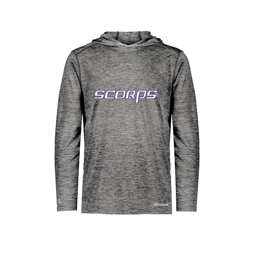 [FOLHCGBK-YS-LOGO2] Decker Youth Charge Hoodie (Youth S, Black, Logo 2)